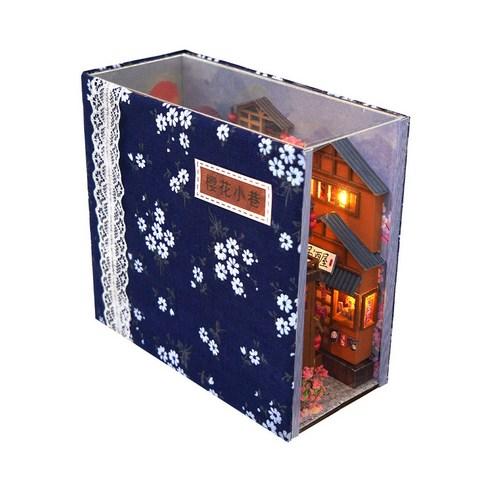 청년토이 DIY 책꽂이 미니어처 벚꽃골목 - DIY만들기 | 쿠팡