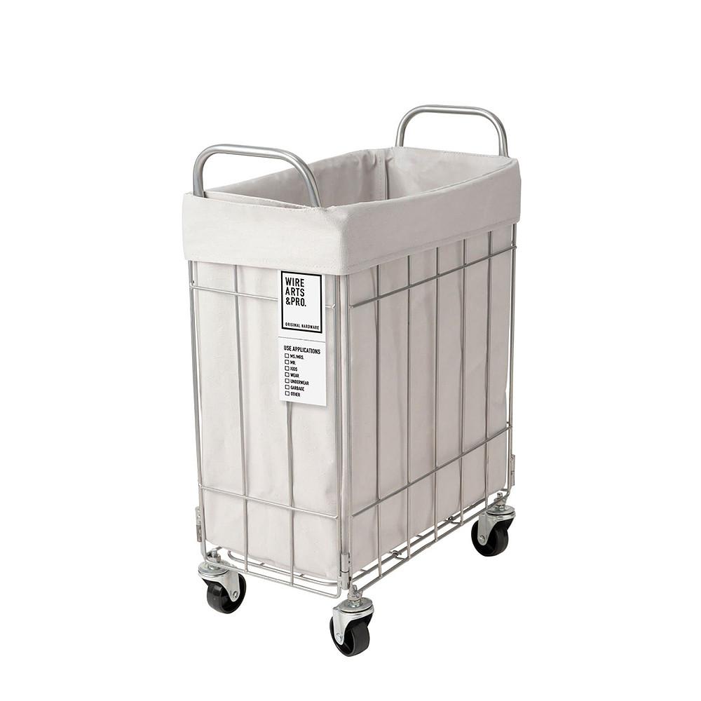 BRID WIRE ARTS＆PRO 폴딩 스퀘어 바스켓 수납 세탁 철제 바스켓 28L