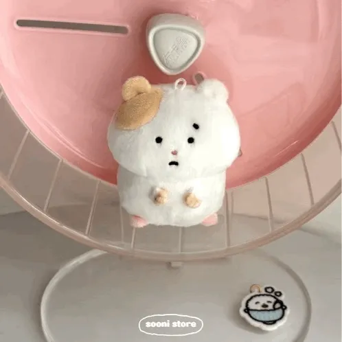 속상한 햄찌... 키링 햄스터키링 쥐키링 귀여운키링 우정키링 추천