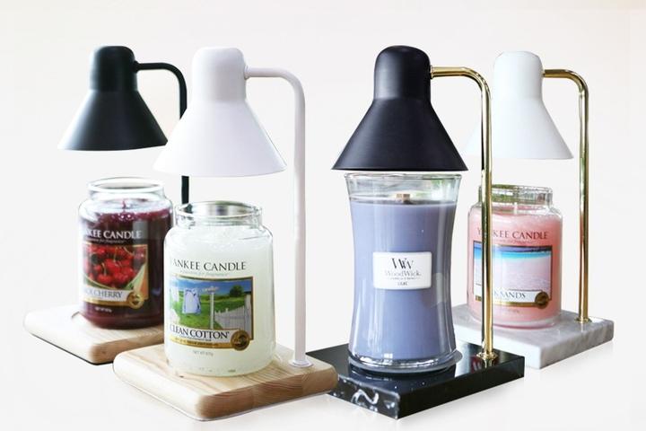 모노마블&모노우드 양키캔들워머+전구2개 세트(빛조절)