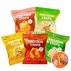 프롬잇 프로틴칩 5종 버라이어티팩, 40g, 혼합맛, 5개