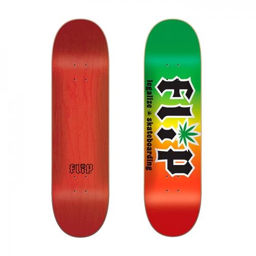 Flip HKD Legalize Rasta 8.25″x32.31″ Deck ( 플립 레갈리즈 라스타 스케이트보드 데크)