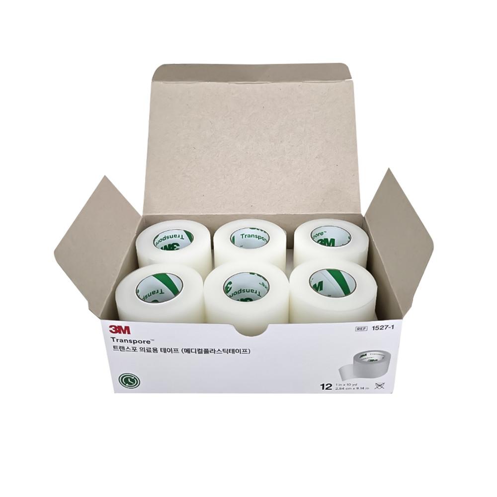 3M 트랜스포 투명 플라스틱 테이프 1527-1 의료용 테이프 반창고