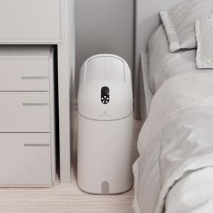 OLLY 냄새차단 모션인식 센서 휴지통 9L, 화이트