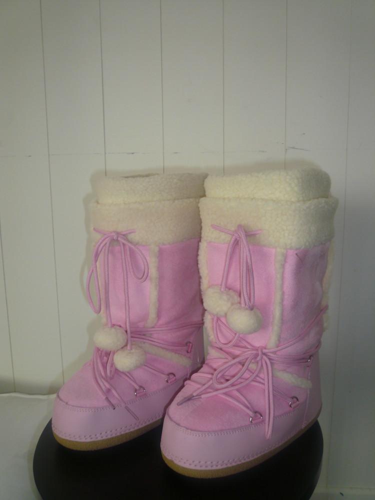 fur pink ski boots |퍼 핑크 스키부츠