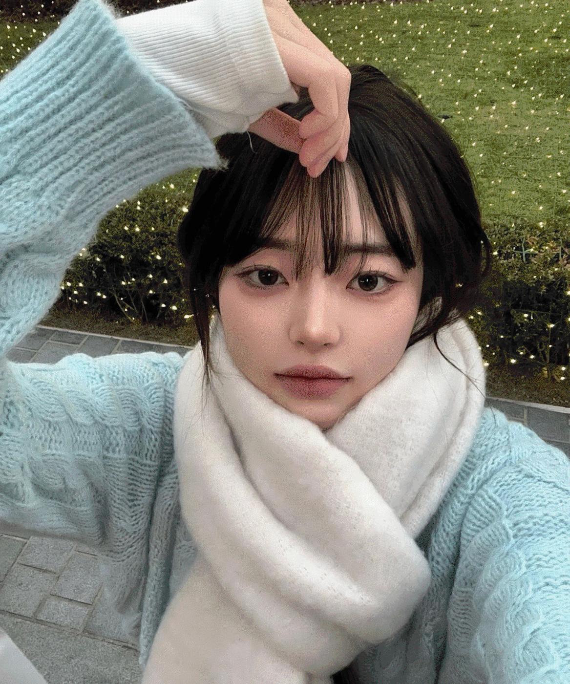 폭닥 도톰 보송 코튼캔디 머플러