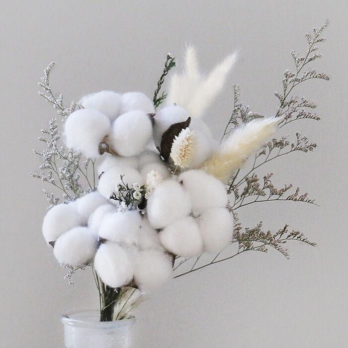 목화 소프트믹스 플라워 묶음