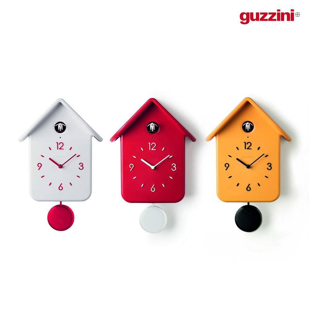 구찌니 뻐꾸기 벽시계 3종 Guzzini
