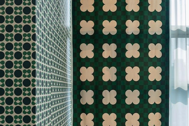 벨벳암막커튼 CLOVER IN OHIO HOLIDAY