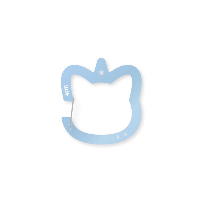 ACRYLIC CARABINER KEYRING