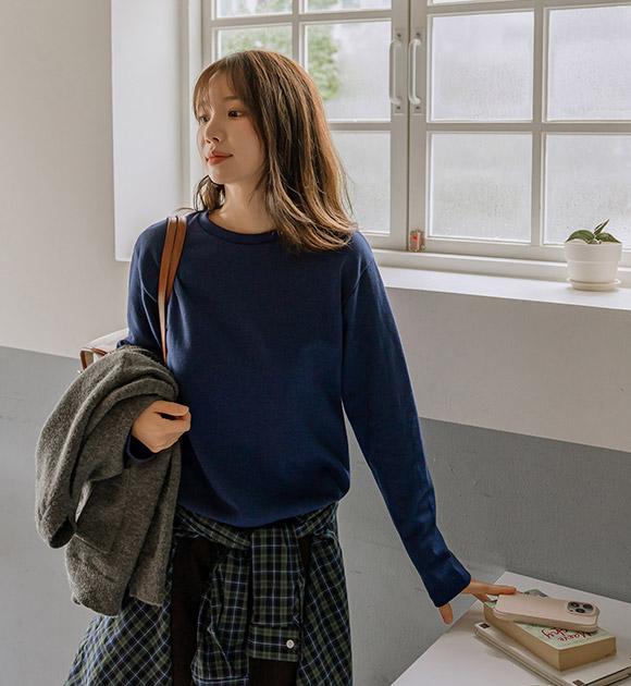 5OA0903JJ_[JUST BETTER] 밸런스 핏고정 긴팔티셔츠 (기모버전추가)