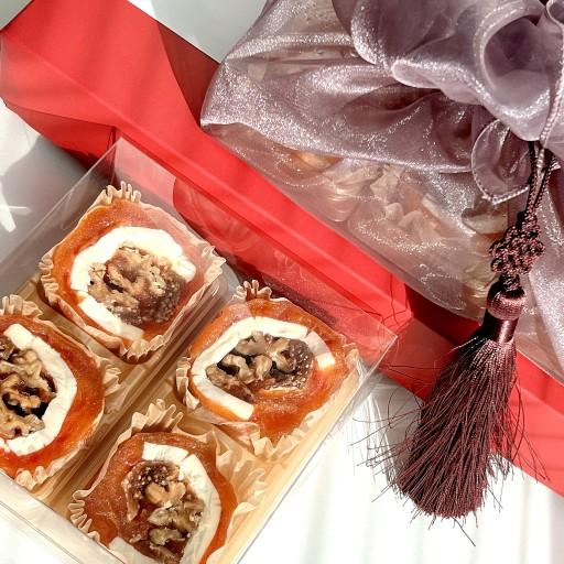 크림치즈 호두곶감말이🧡 4구 투명상자