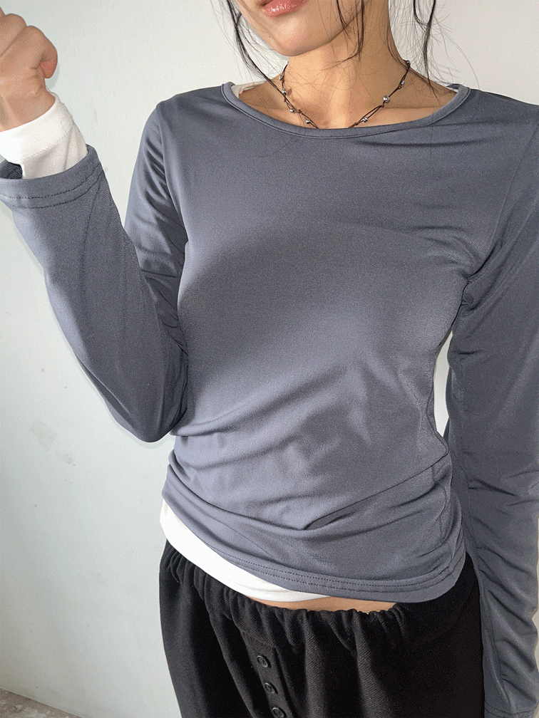 김아홉 1 + 1 베이직 히트웜 T