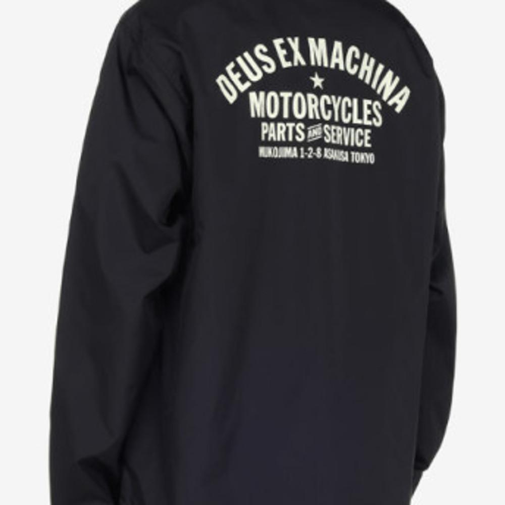 DEUS EX MACHINA 데우스 도쿄 코치 자켓 TOKYO COACH JAKET (Black)
