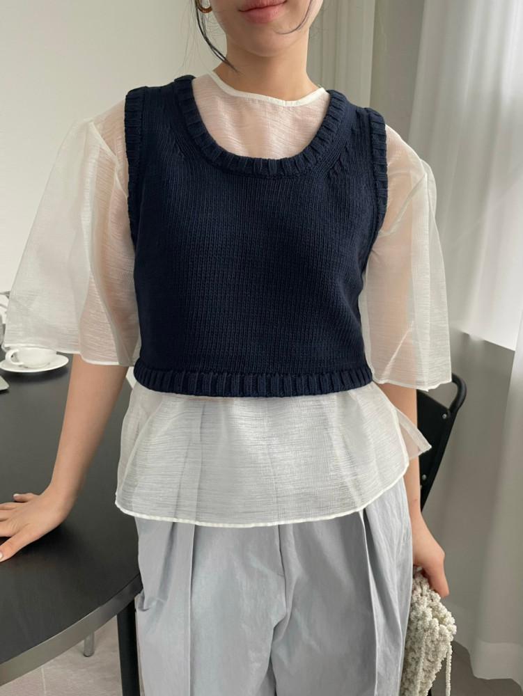 SHASHA PUFF BL 샤샤 퍼프 블라우스