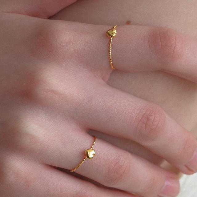 Heart Twist Ring