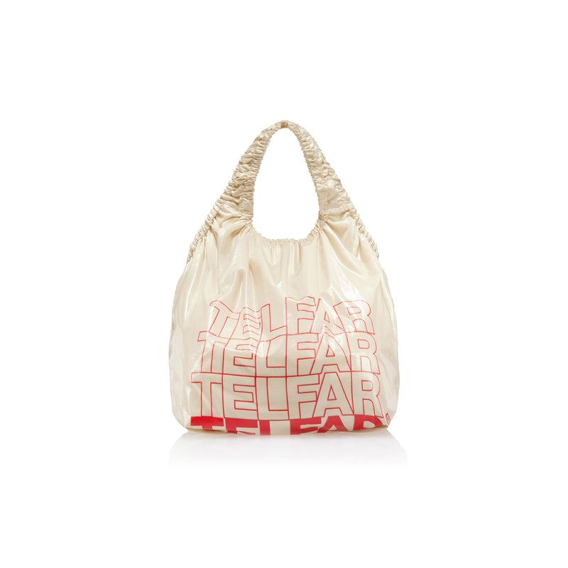 Regular Telfar Plastic Bag - Nude