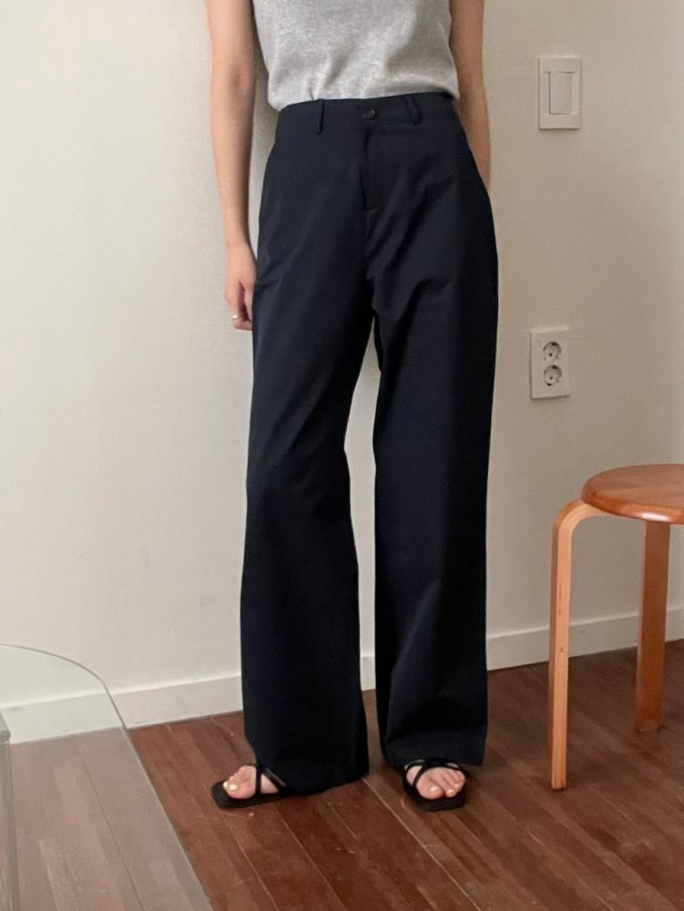 피넛 일자팬츠 (2color)