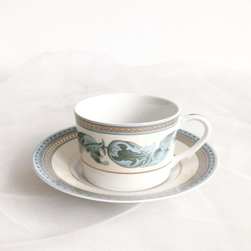 [Last 1set]빈티지 크리스찬디올 트리아농 Christian Dior Trianon 명품 디올 찻잔 커피잔 앤틱접시 프랑스 레제드라마