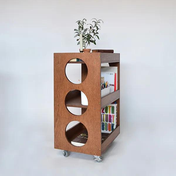 [주문제작/1-2주소요] 리우목공 문 트롤리