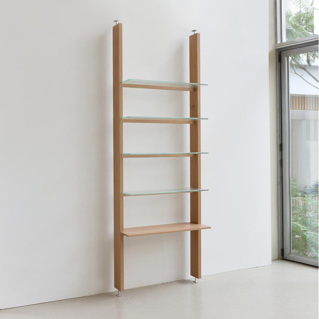 glass objet shelf / 유리 오브제 선반장