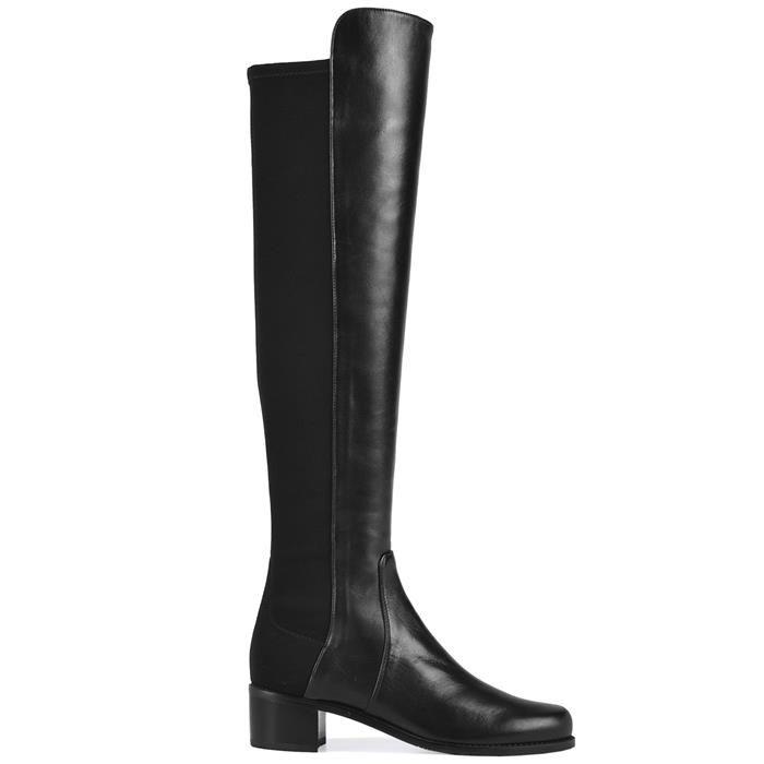 스튜어트와이츠먼 리저브 레더 부츠 S4002 RESERVE NSG BLK