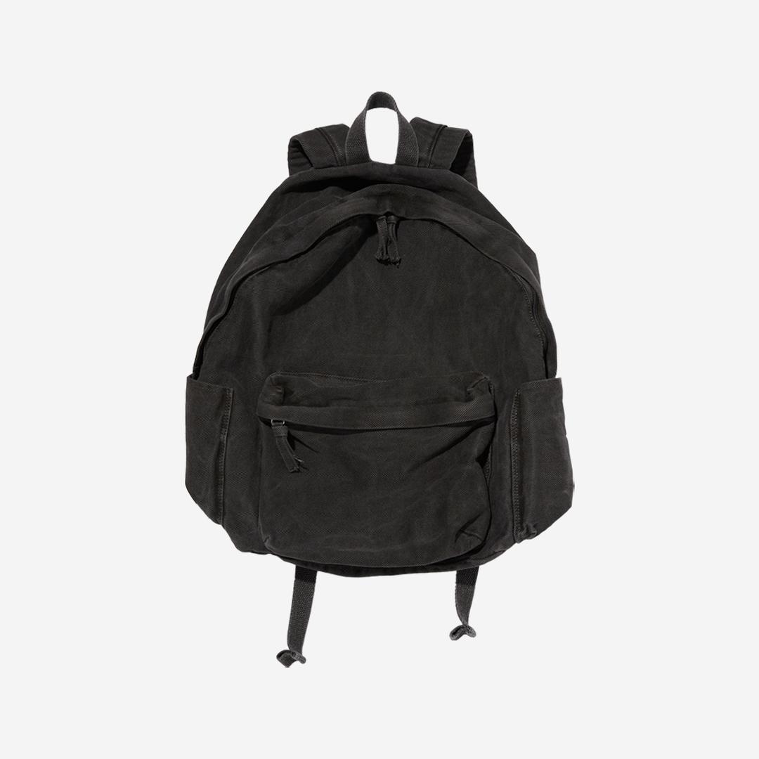 Suade Washed Backpack Black