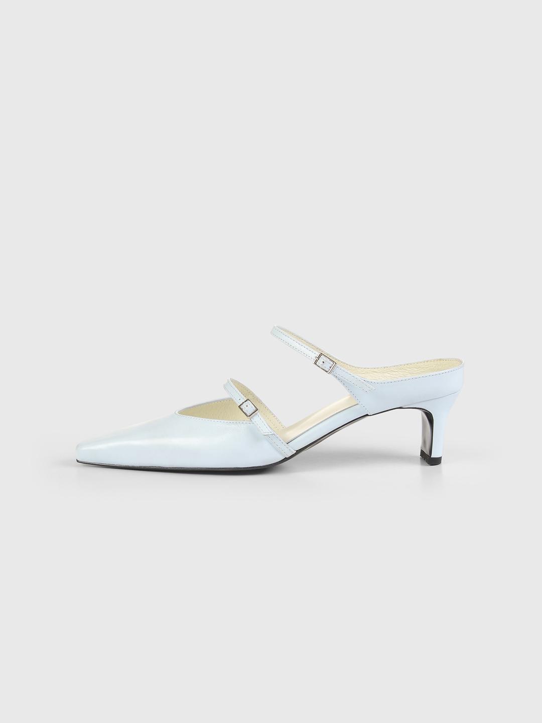 [SA25S06] New two strap mule BL
