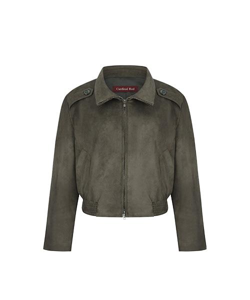 Suede blouson khaki [8/26(Tue) 01:00 pm OPEN]