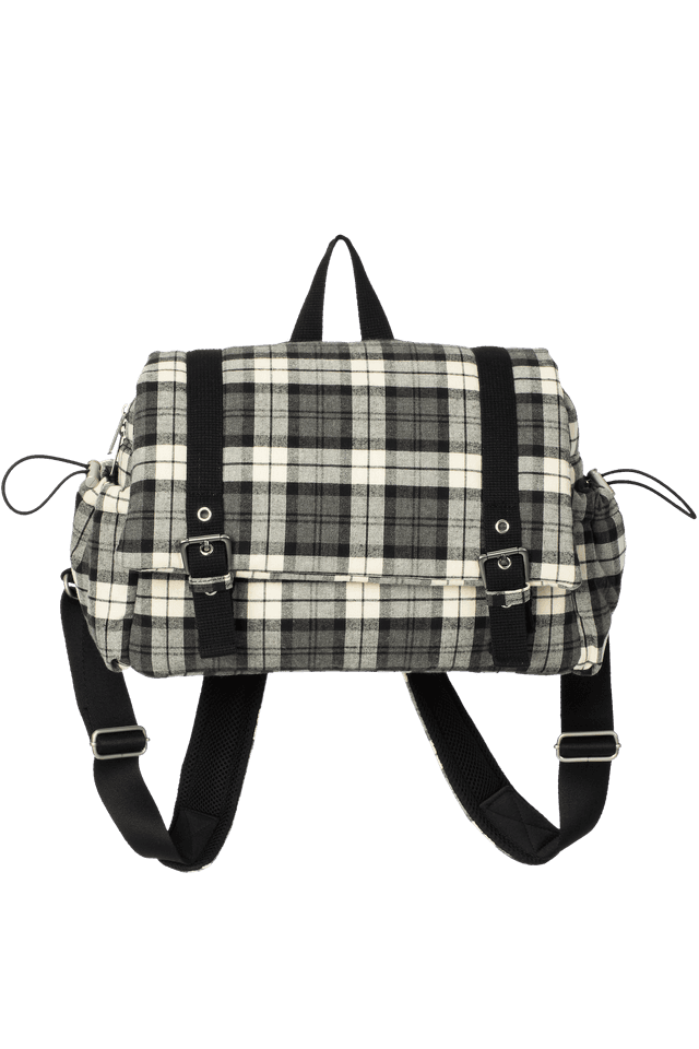 NEMO CHECK BAG_IVORY