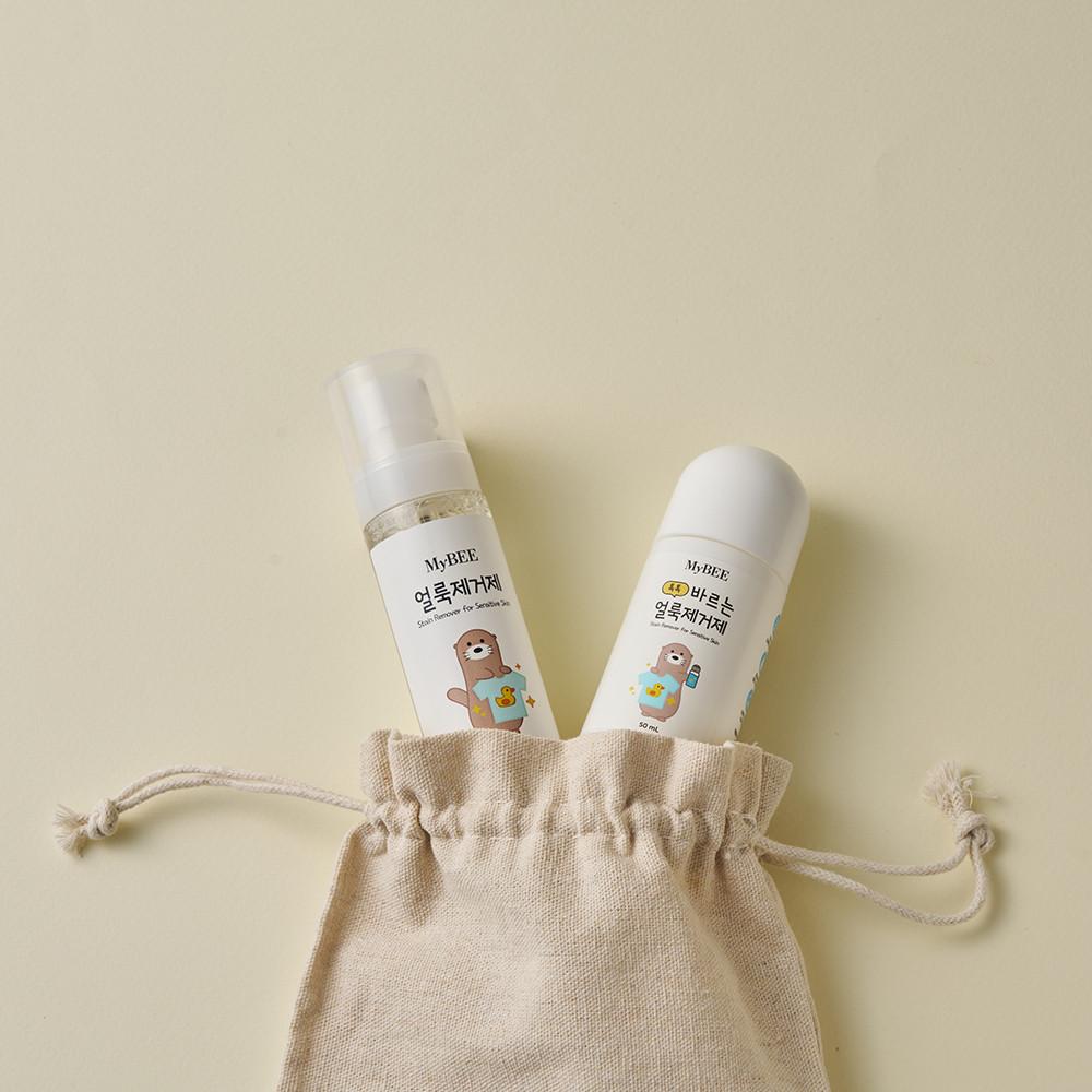신상출시) 마이비 바르는 얼룩제거제 기획세트 (휴대용 50ml)