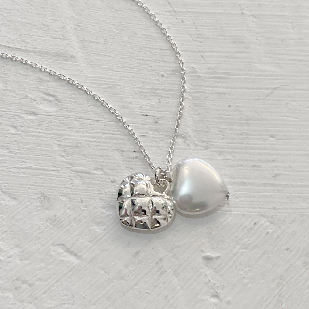 Cushion Heart Necklace