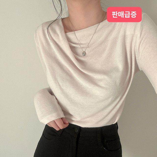 (여리핏 모달스판) 로블 셔링 긴팔 T_바이영