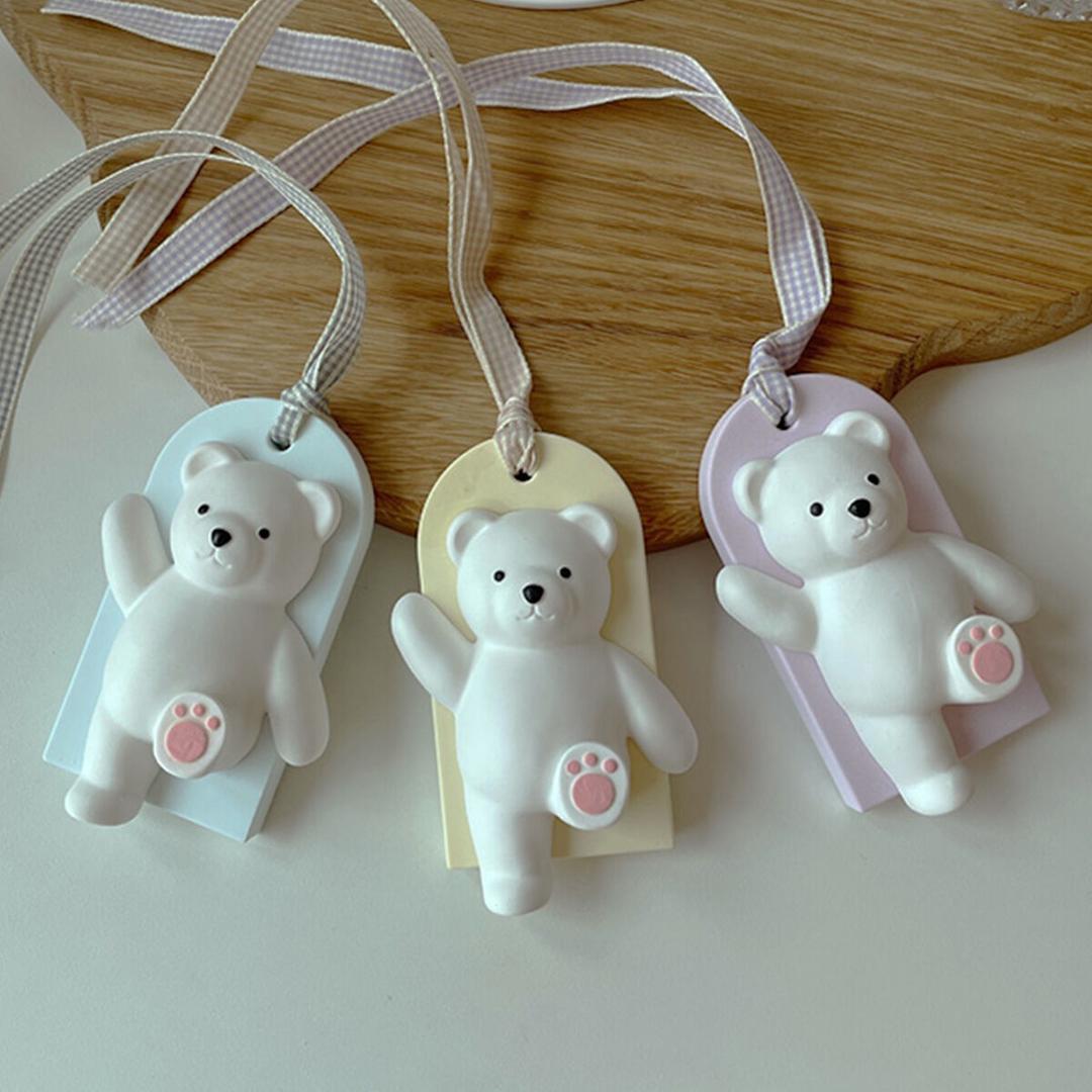 벽걸이방향제 으라차차 베어 곰돌이 석고방향제