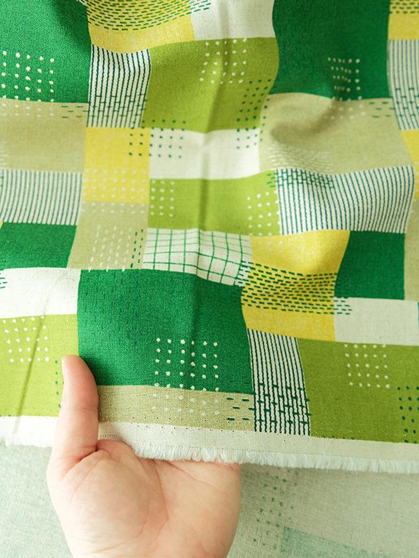 [수입] 코카 Kokka 코튼린넨캔버스 사시코패치워크