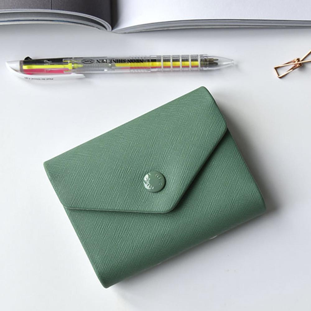 A7 3공 바인더 가죽 커버 지갑 슬기로운 현금생활 현금 저축 챌린지