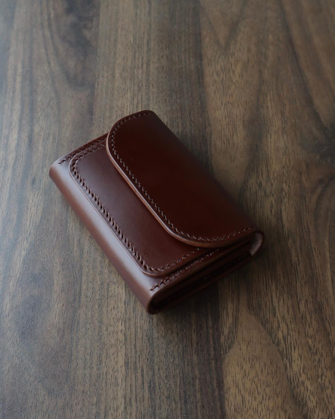 mneme wallet _ walnut