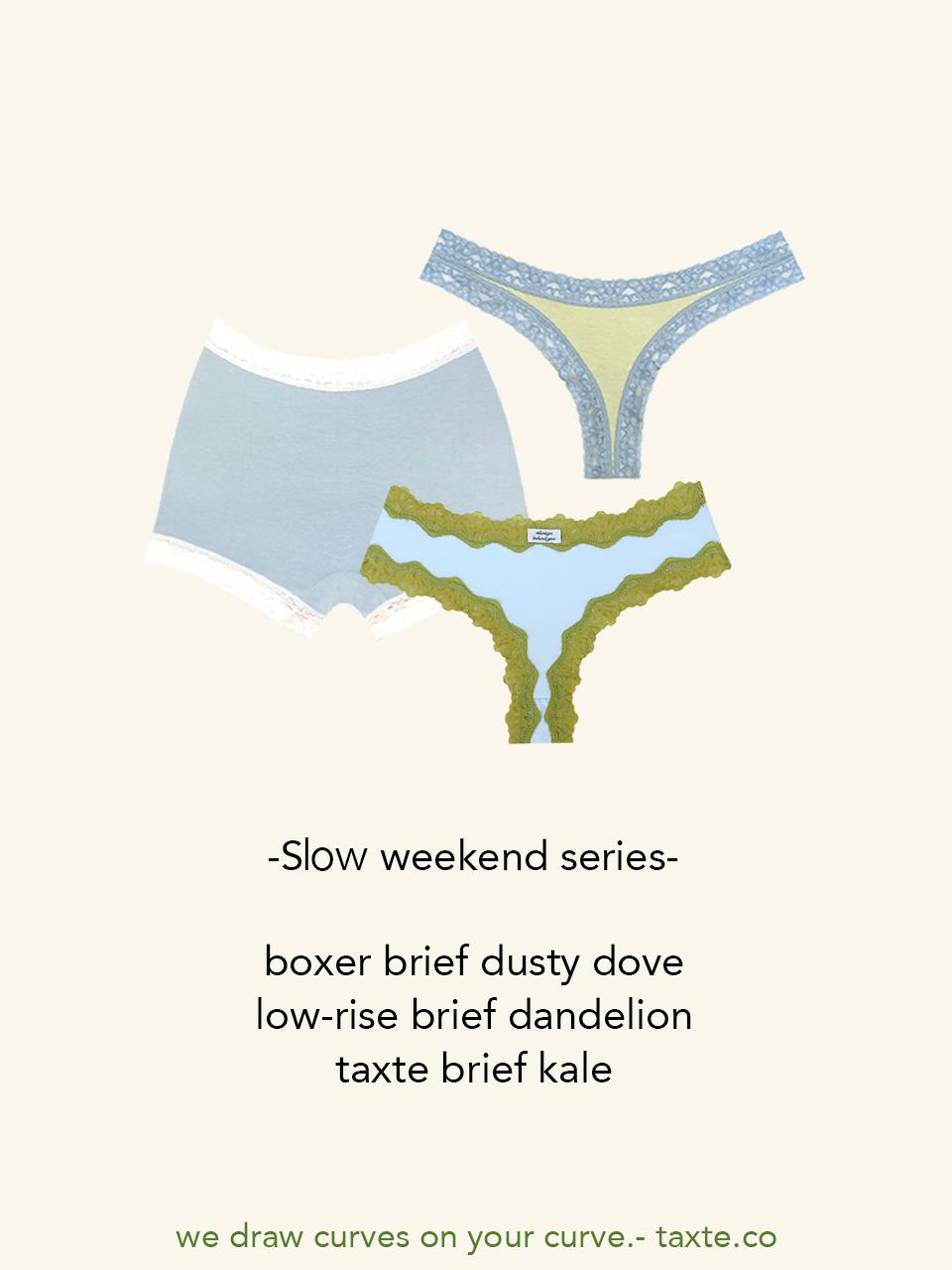 slow weekend set (3ea]