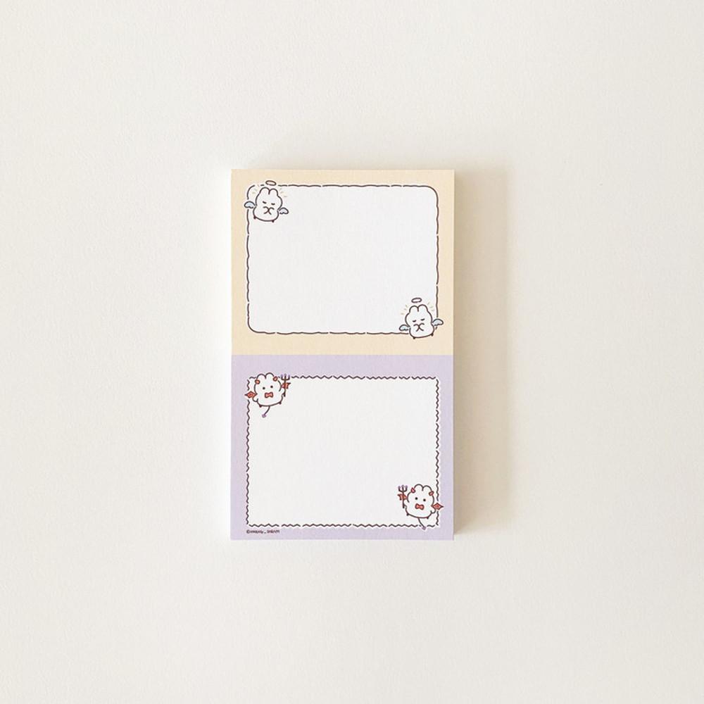 [황다람] 천사와 악마 메모지