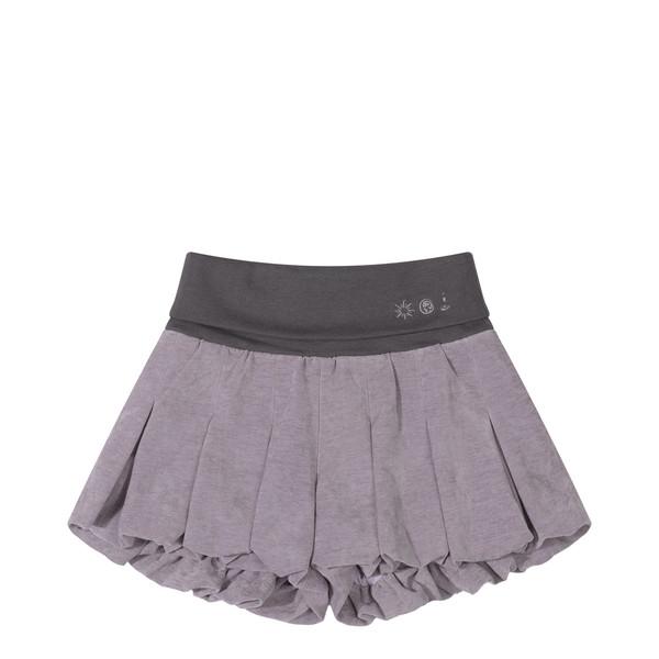 FOLDED BUBBLE SKORT (PURPLE)