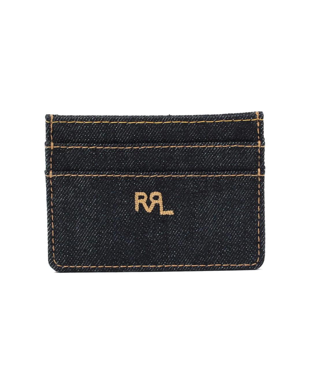 RRL 더블알엘 카드지갑 Indigo Denim Card Holder