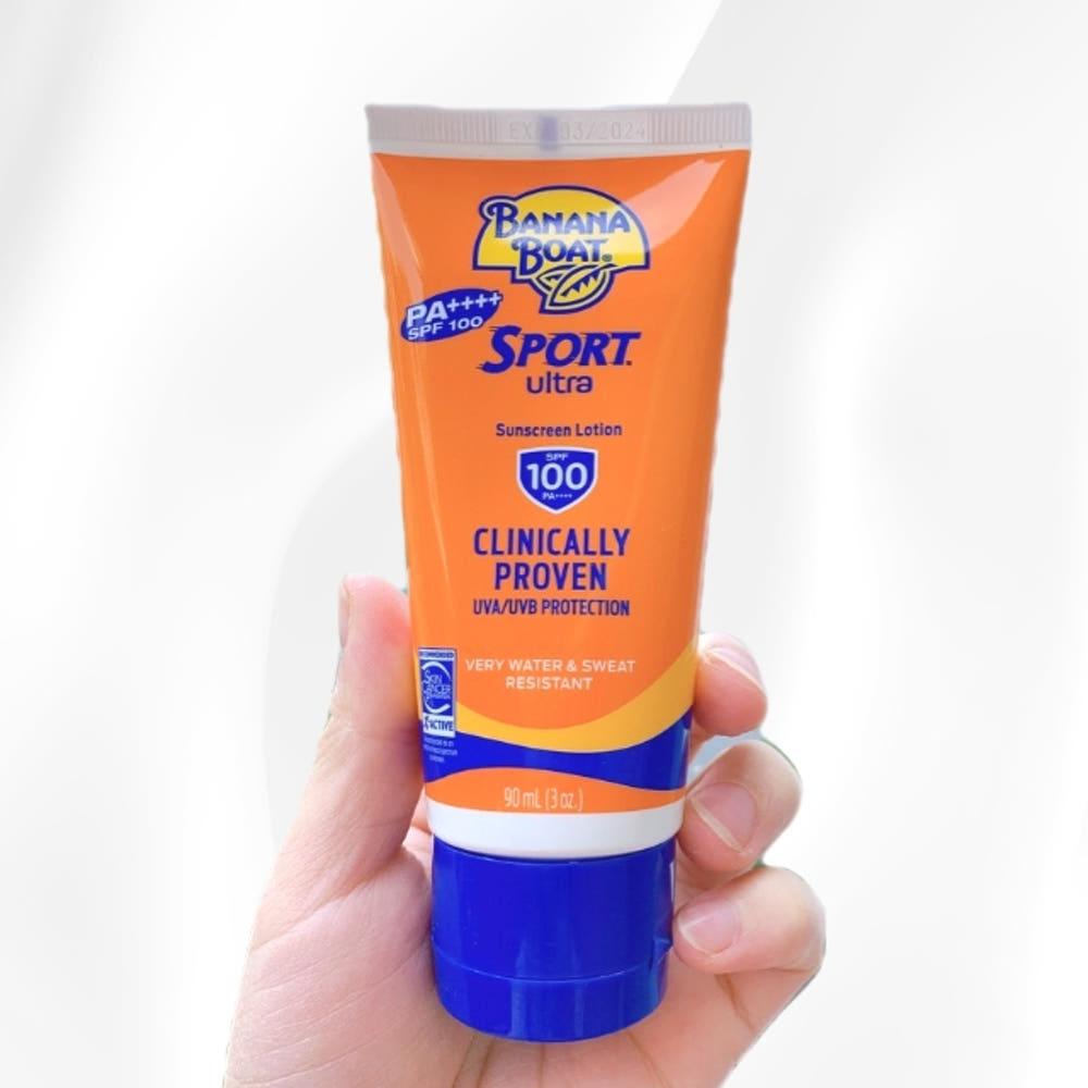 바나나보트 스포츠 울트라 SPF 100 선크림 BananaBoat SunCream 90ml