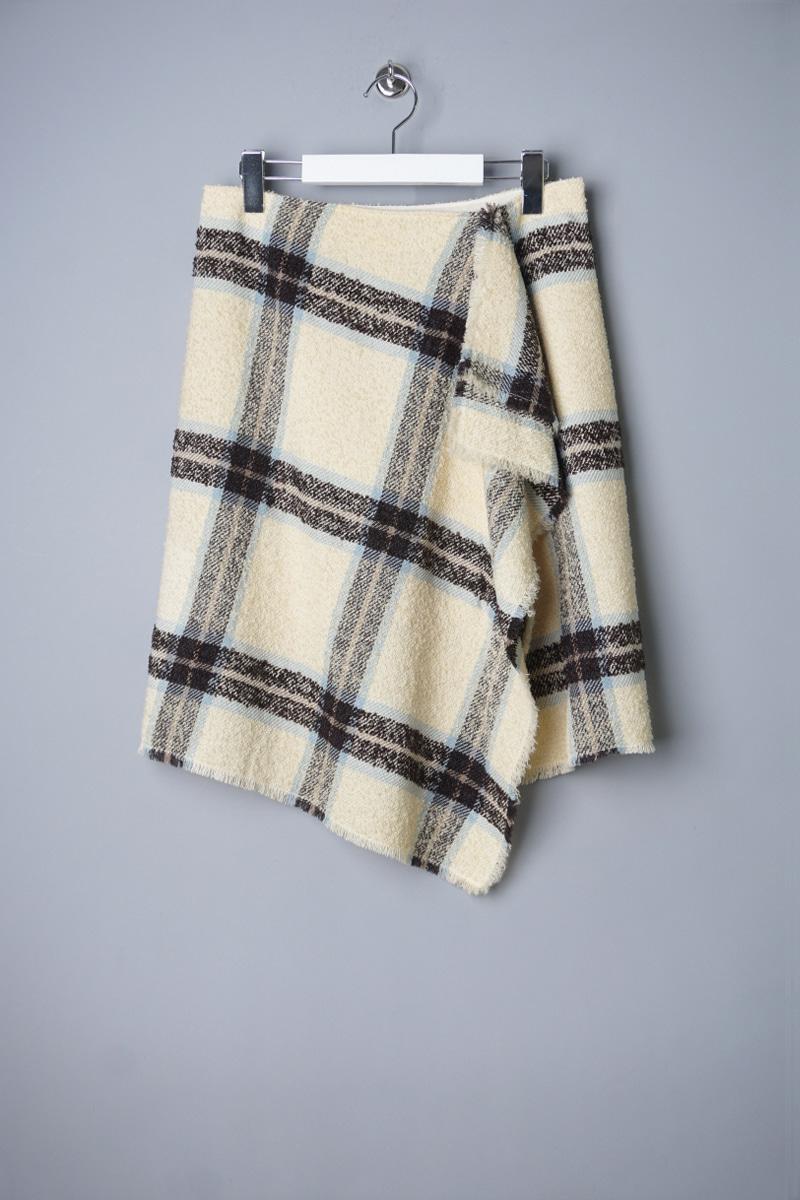 AWAW BY JUNKO SHIMADA boucle tweed skirt (28~29inch)