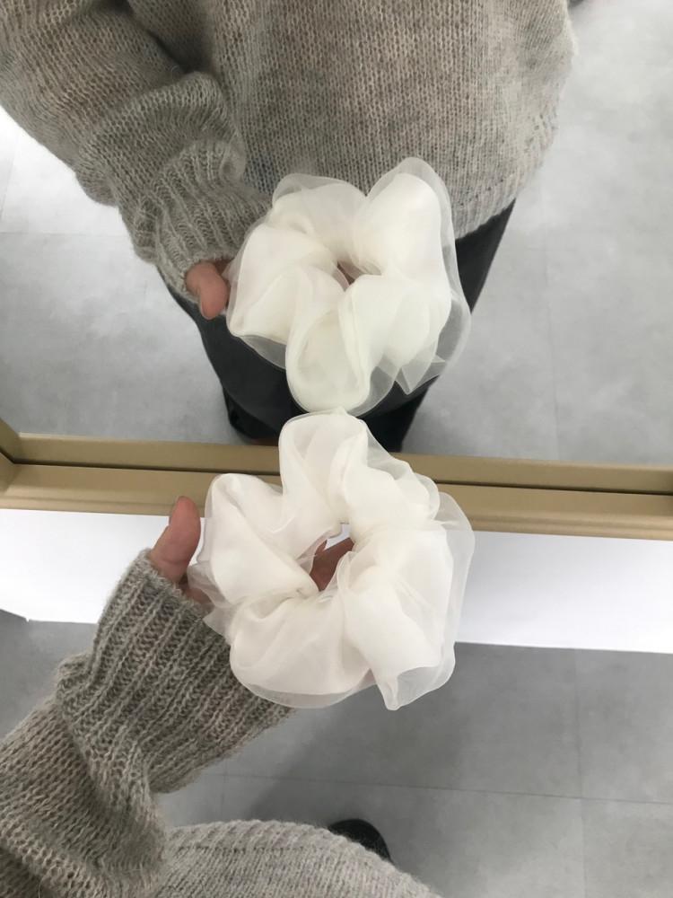 Shimmer scrunchie