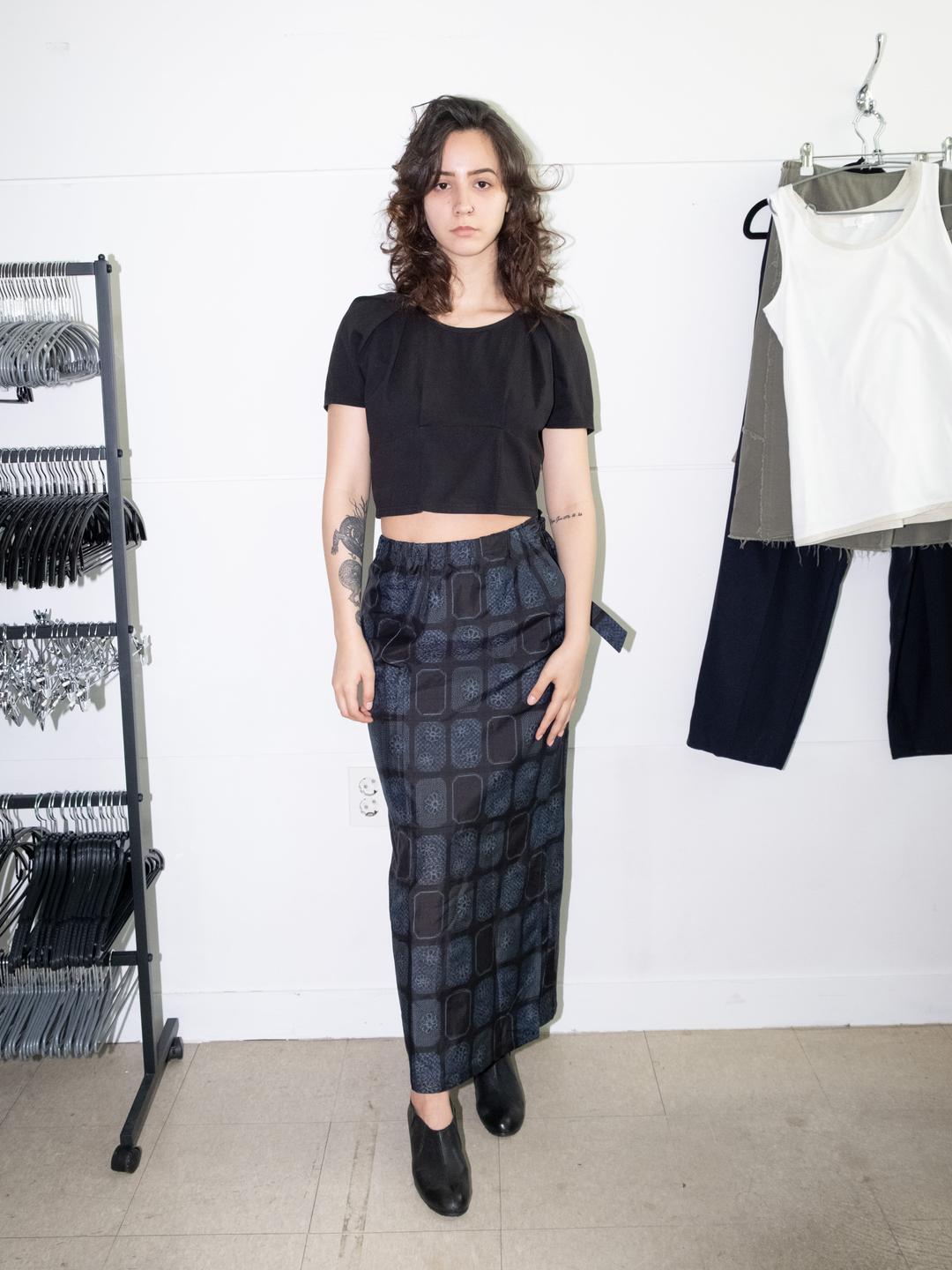 391. Origami square crop top