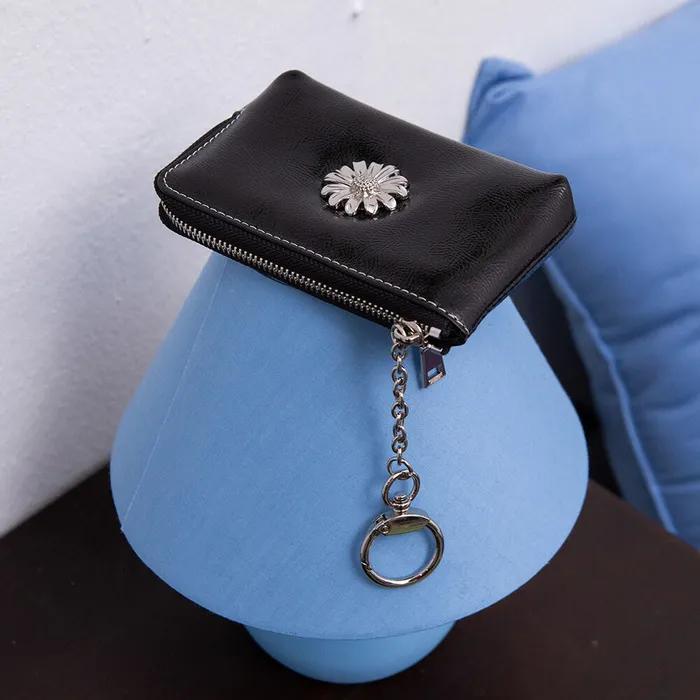 데이지 키링 동전지퍼 카드지갑 파우치 (3컬러)