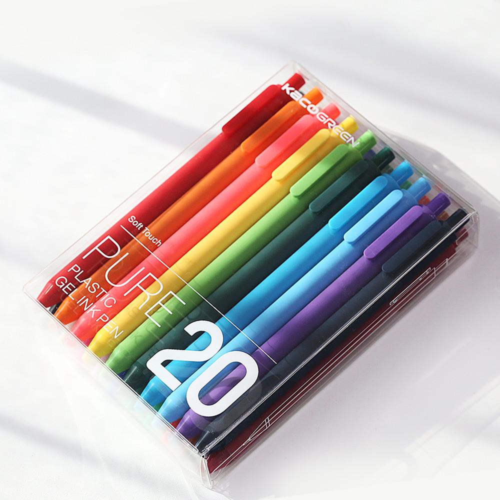 모모팝 카코 소프트 젤펜 볼펜 20색 세트