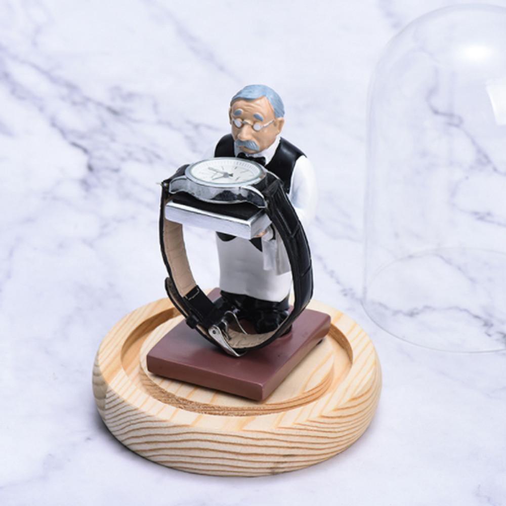 로에드 알프레드 집사 수납 시계보관함 거치대