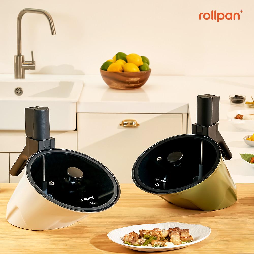 자동회전 롤팬 플러스 만능 회전냄비 2단속도조절 2024년형