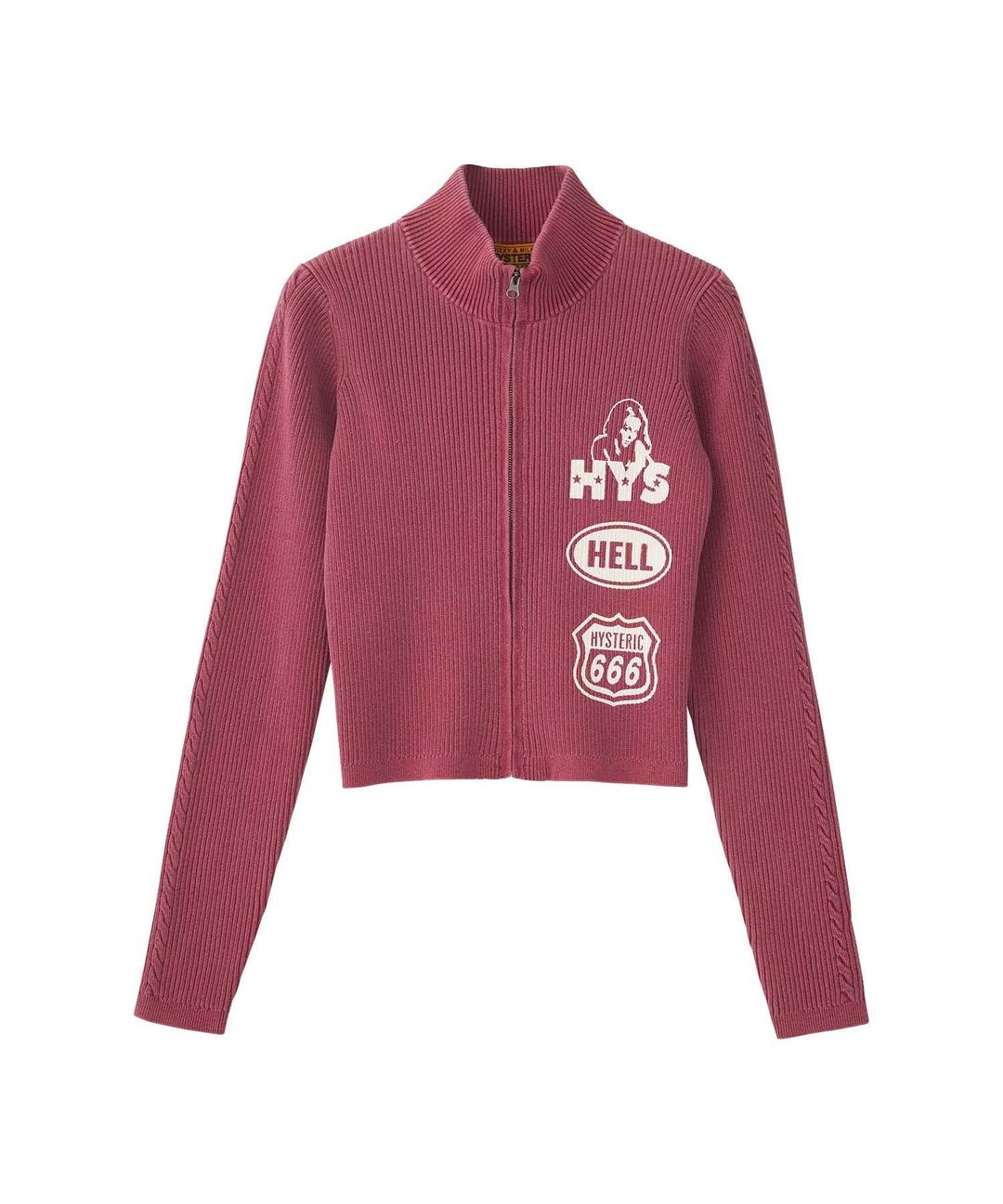 THE NEW HYS ショート丈ジャージ|HYSTERIC GLAMOUR WOMEN | HYSTERIC GLAMOUR ONLINE STORE ヒステリックグラマーオンラインストア